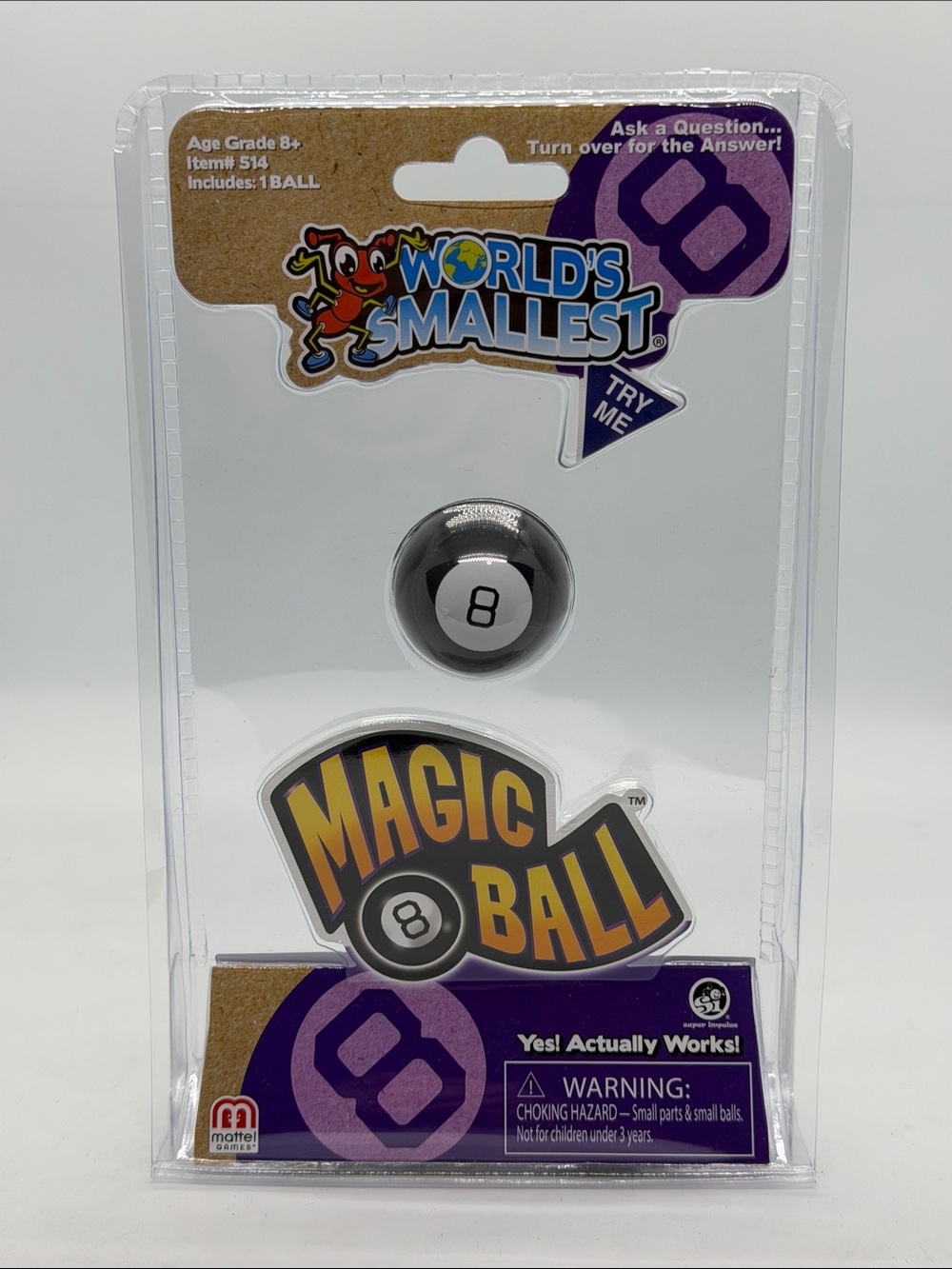 Worldβs Smallest Magic 8 Ball NEW!